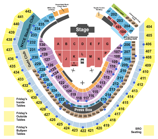 American Family Field Billy Joel Seating Chart